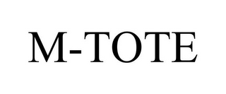 M-TOTE