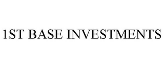 1ST BASE INVESTMENTS