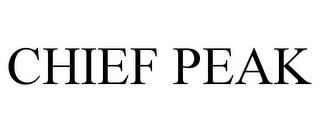 CHIEF PEAK