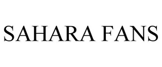 SAHARA FANS