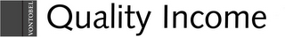VONTOBEL QUALITY INCOME