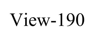 VIEW-190