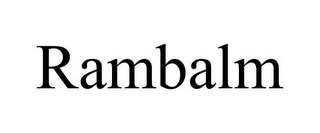 RAMBALM