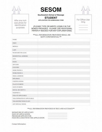 SESOM SOUTHEASTERN SCHOOL OF MASSAGE