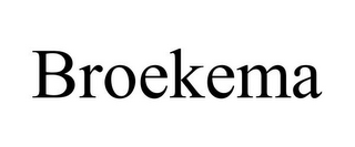 BROEKEMA