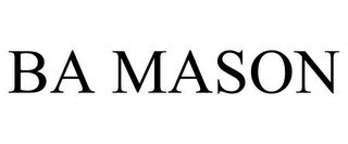 BA MASON