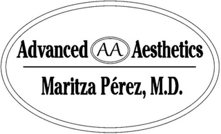 ADVANCED AA AESTHETICS MARITZA PÉREZ, M.D.