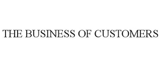 THE BUSINESS OF CUSTOMERS