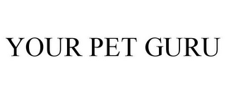 YOUR PET GURU