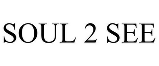SOUL 2 SEE
