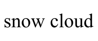 SNOW CLOUD