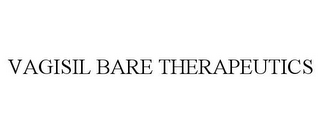 VAGISIL BARE THERAPEUTICS