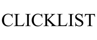 CLICKLIST
