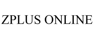 ZPLUS ONLINE