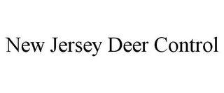 NEW JERSEY DEER CONTROL