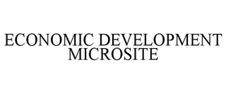 ECONOMIC DEVELOPMENT MICROSITE