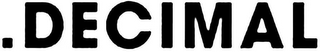 .DECIMAL