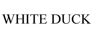 WHITE DUCK