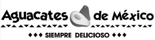 AGUACATES DE MÉXICO SIEMPRE DELICIOSO