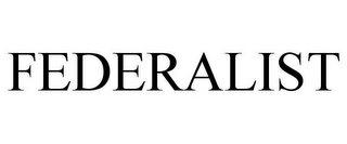 FEDERALIST