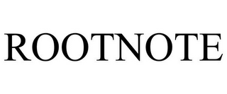 ROOTNOTE
