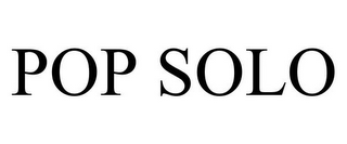 POP SOLO