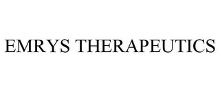 EMRYS THERAPEUTICS