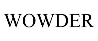 WOWDER