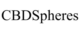 CBDSPHERES