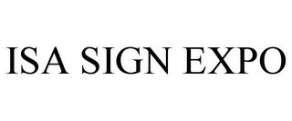 ISA SIGN EXPO
