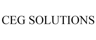CEG SOLUTIONS