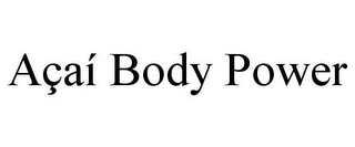 AÇAÍ BODY POWER