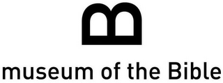 B MUSEUM OF THE BIBLE