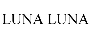 LUNA LUNA