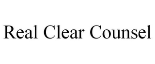 REAL CLEAR COUNSEL