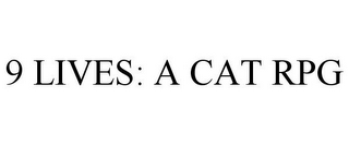 9 LIVES: A CAT RPG