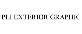 PLI EXTERIOR GRAPHIC