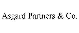 ASGARD PARTNERS & CO.