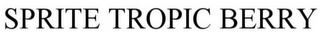 SPRITE TROPIC BERRY