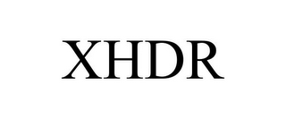 XHDR