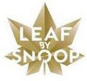 LEAF BY SNOOP