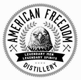 AMERICAN FREEDOM DISTILLERY LEGENDARY MEN LEGENDARY SPIRITS
