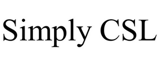 SIMPLY CSL