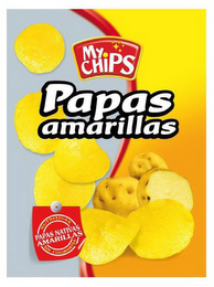 MY CHIPS PAPAS AMARILLAS NUTRITIVAS SINCOLORANTES PAPAS NATIVAS AMARILLAS