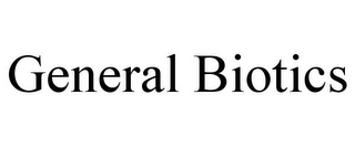 GENERAL BIOTICS