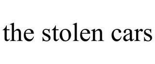 THE STOLEN CARS