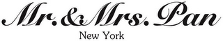 MR.&MRS.PAN NEW YORK