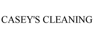 CASEY'S CLEANING
