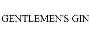 GENTLEMEN'S GIN