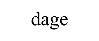 DAGE